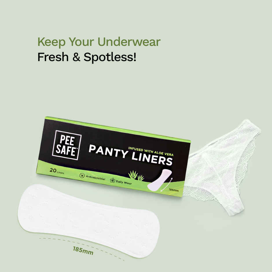 Pee Safe Aloe Vera Panty Liners for Everyday Protection Combo