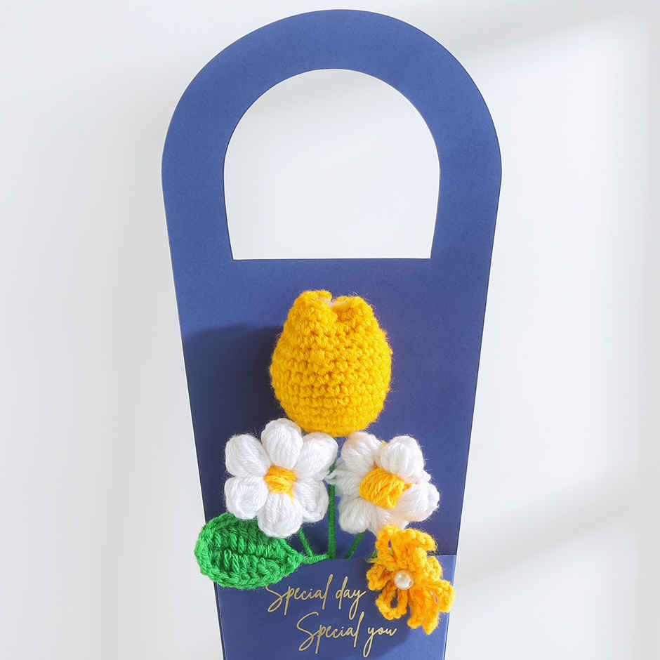 Crochet Flower Arrangement | Keepsake Gift | FNP