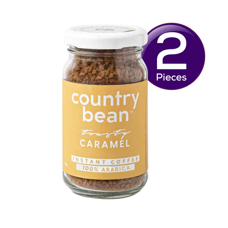 Country Bean Caramel Bold Instant Coffee Combo