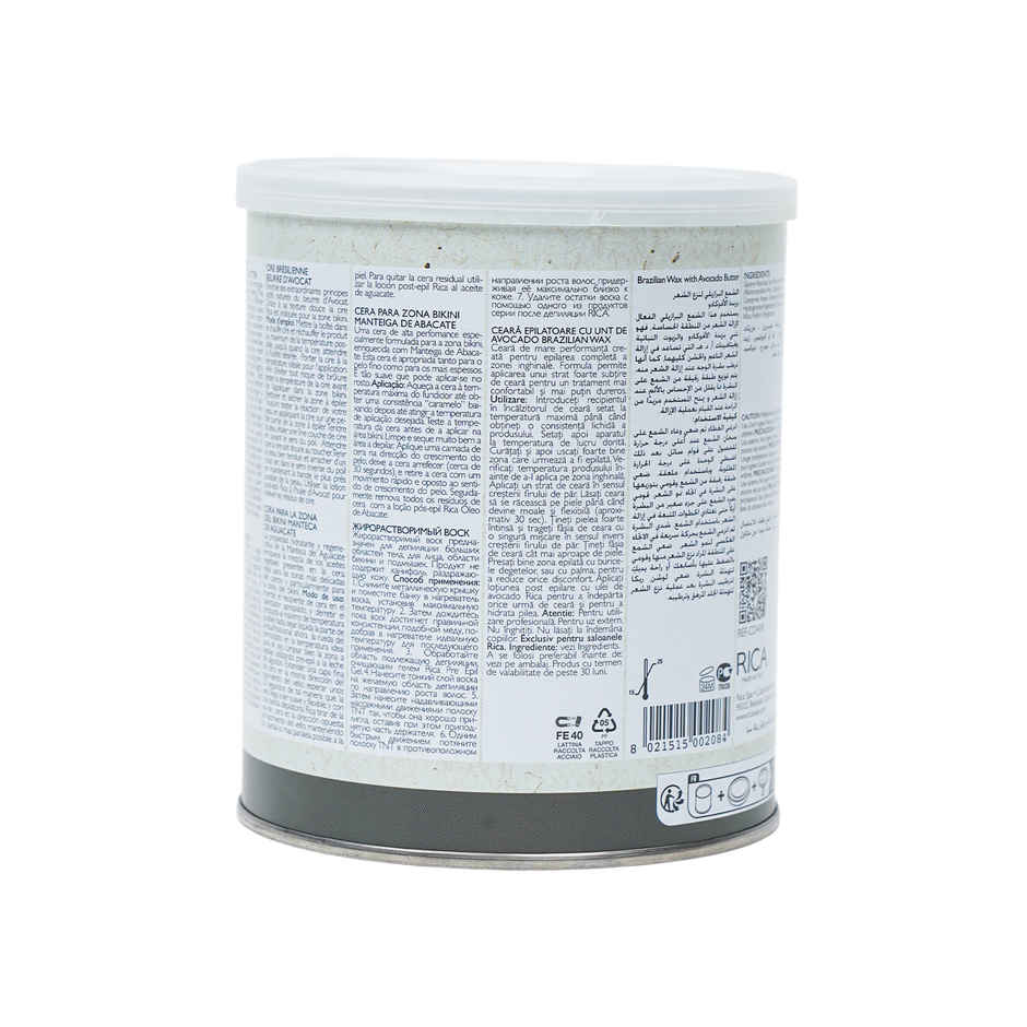 Rica Brazilian Hair Removal Wax for Sensitive Skin