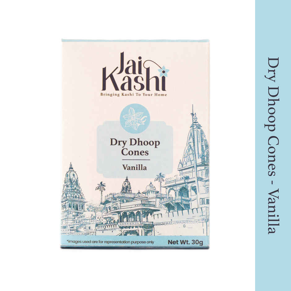 Jai Kashi Vanilla Dry Dhoop Cones