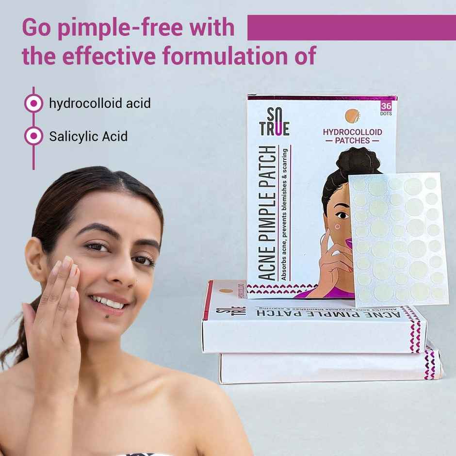Sotrue Acne Pimple Relief Patches For Face