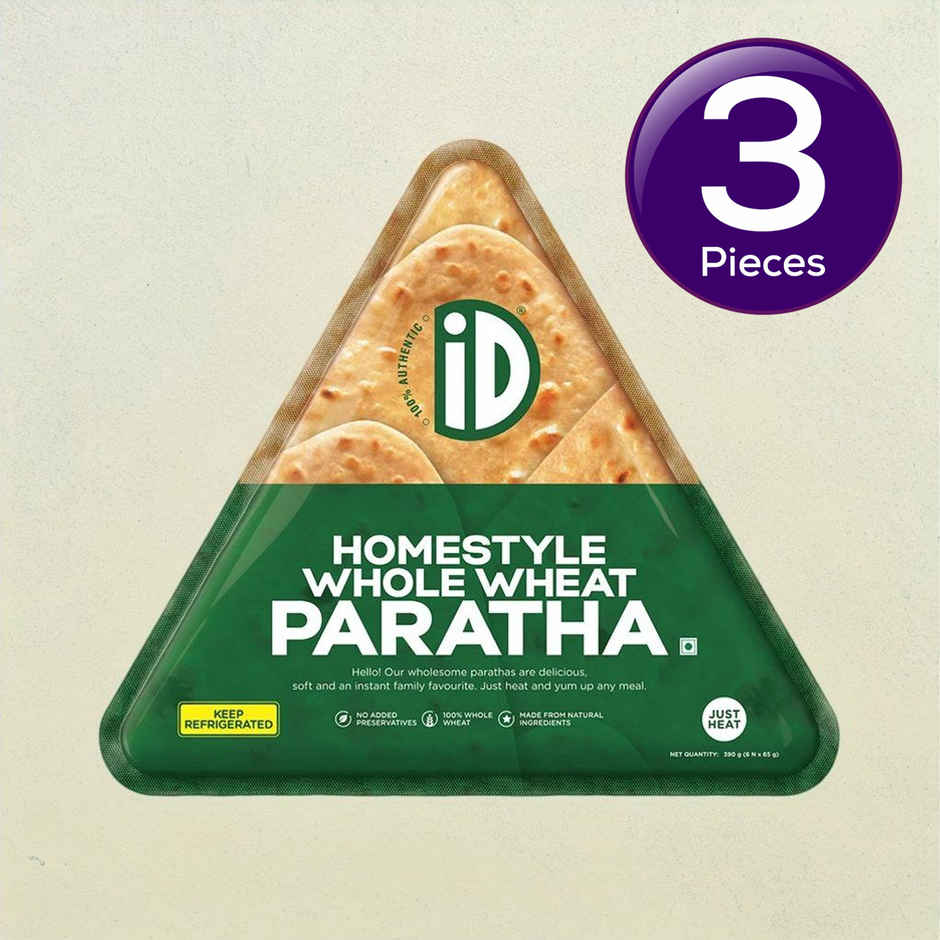 iD Homestyle Whole Wheat Paratha Combo