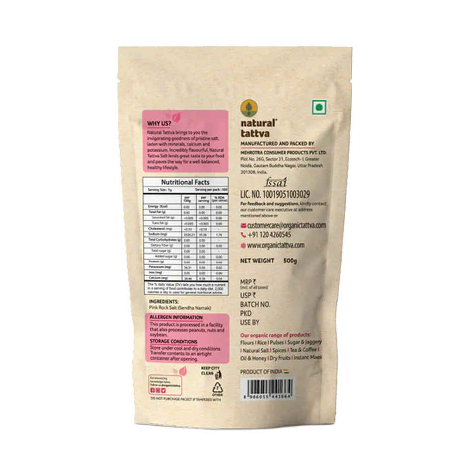 Organic Tattva Himalayan Pink Salt Granules