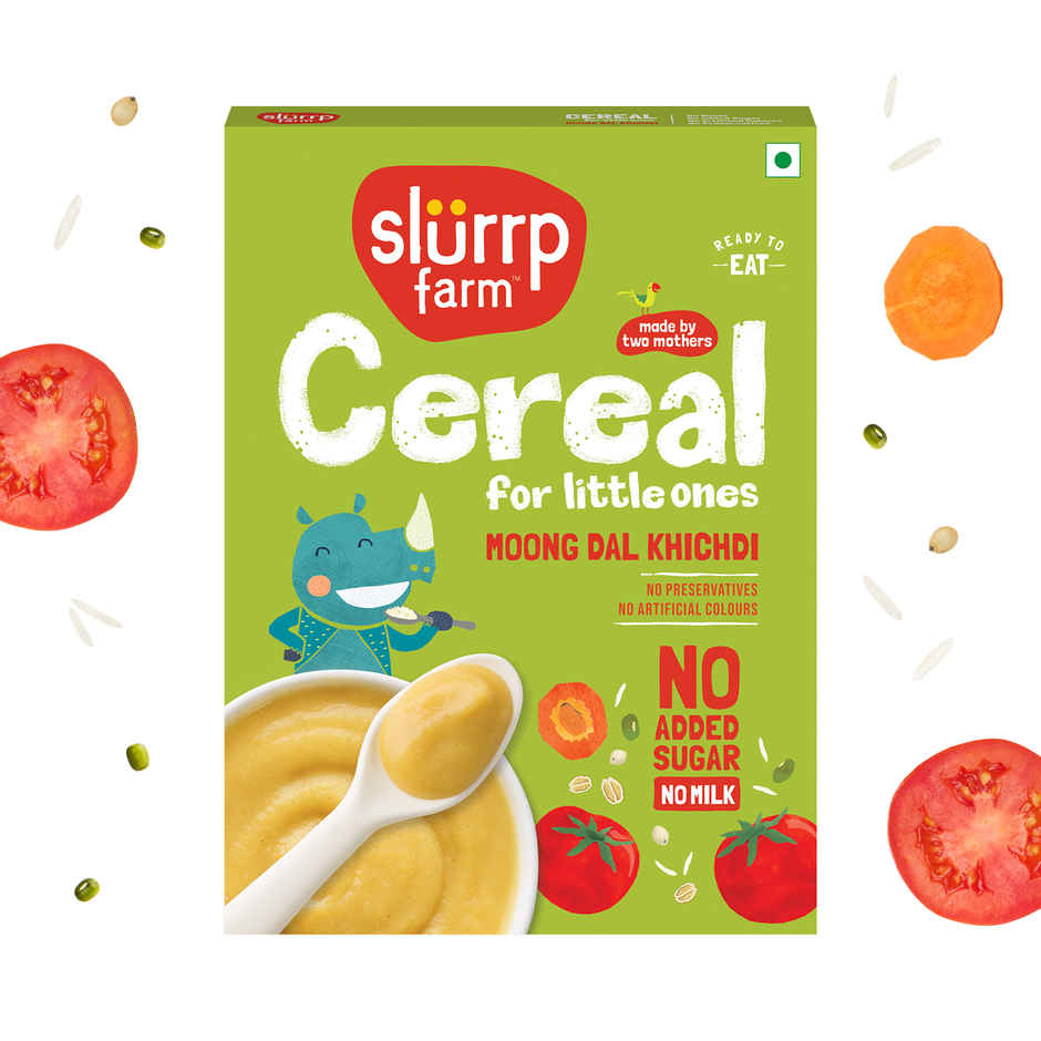 Slurrp Farm Cereal For Little Ones | Moong Dal Khichdi
