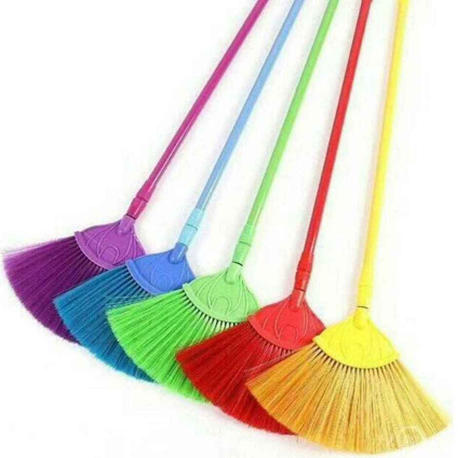 Se7en Ceiling Jaala/Cobweb Cleaning Broom With Long Extendable Telescopic Handle/Rod 60 Inch Length | Assorted