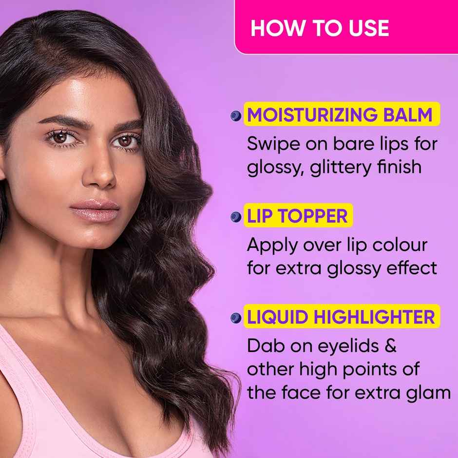 Dot & Key Lip Balm Vitamin C + E SPF 30+ Glitter Bomb