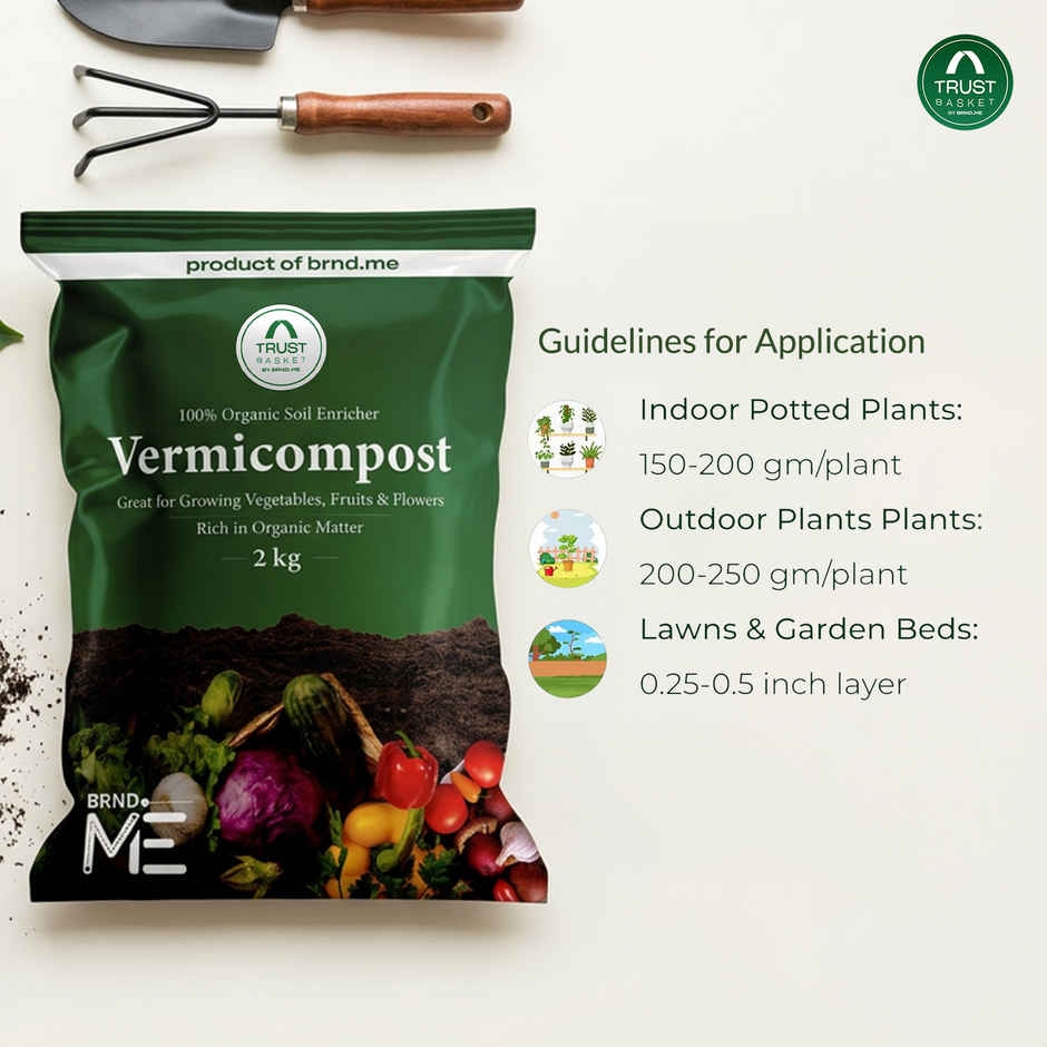 TrustBasket Vermicompost
