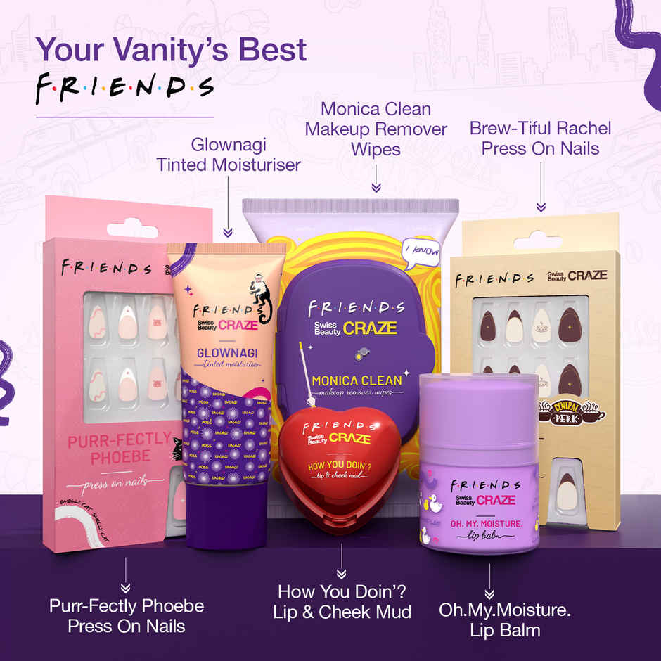 Swiss Beauty Craze Oh My Moisture Lip Balm Peachy Finish