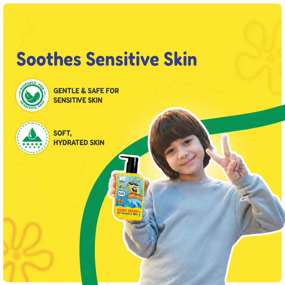 KT Kids Soft Baby Wash Mango and Turmeric 1 pack