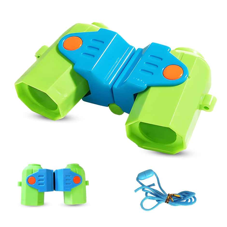 Toyshine Compact Kids Binoculars for Bird Watching, Hiking and Camping - Assorted