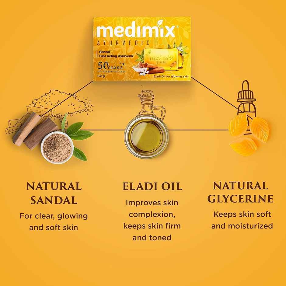 Medimix Ayurvedic Sandal Soap 