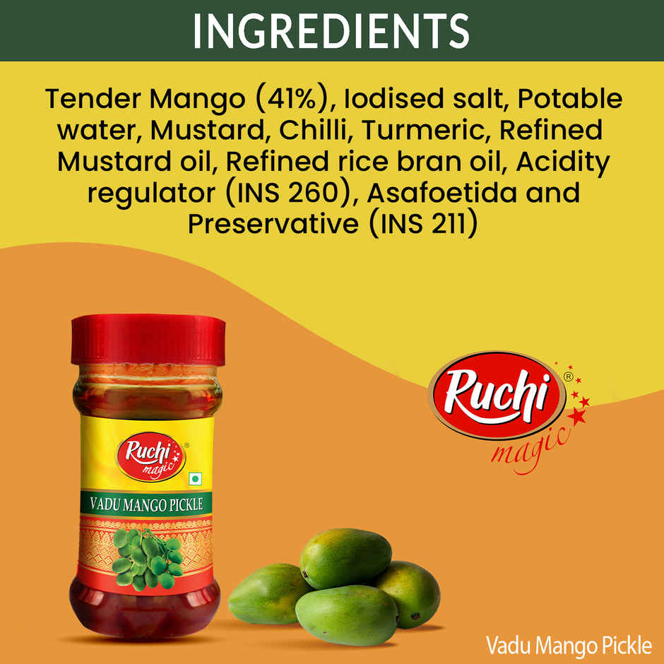 Ruchi Magic Vadu Mango Pickle