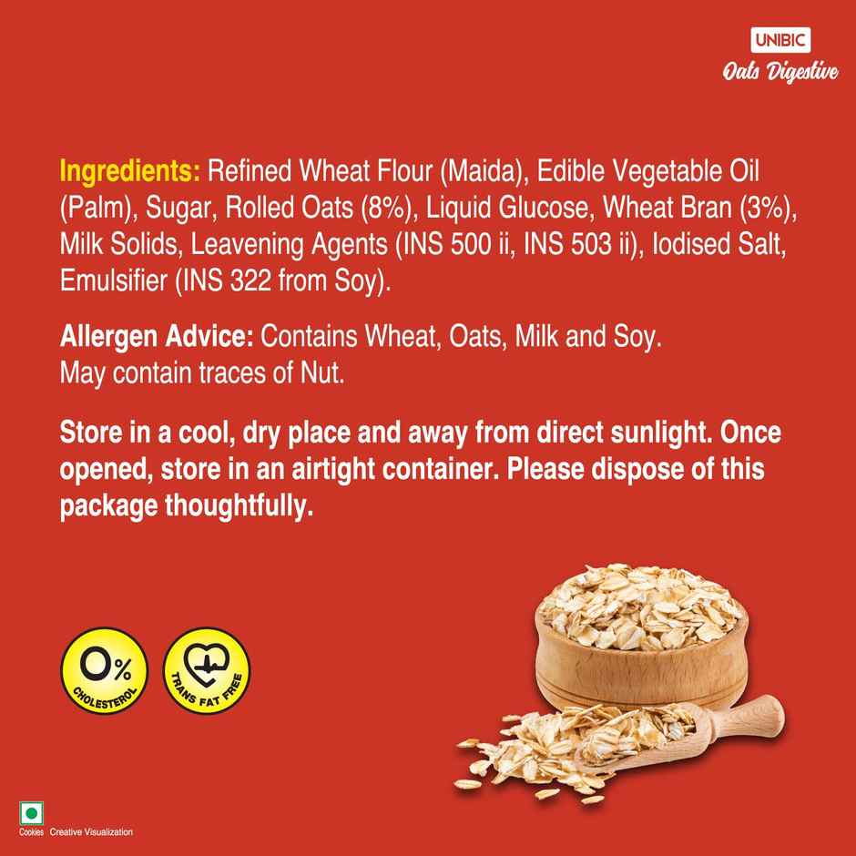 UNIBIC Oats Digestive Cookies
