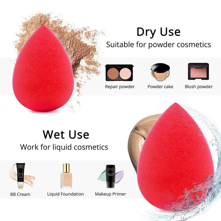 Beautiliss Pink Beauty Blender Makeup Sponge