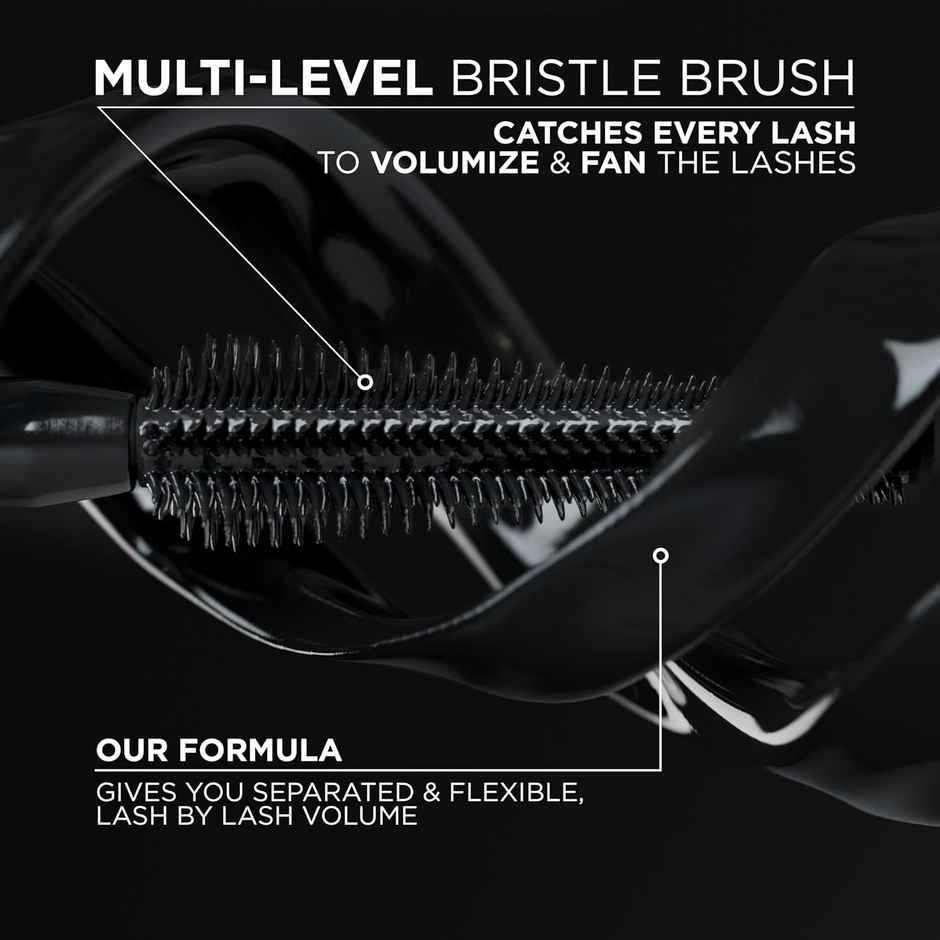 L'Oreal Paris Voluminous Panorama Waterproof Mascara Volumizing, Clump Free, Smudge Free