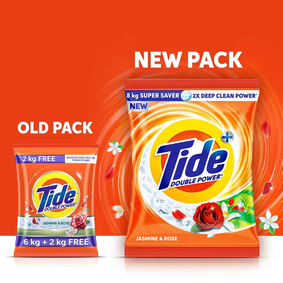 Tide Plus Jasmine & Rose Detergent Powder