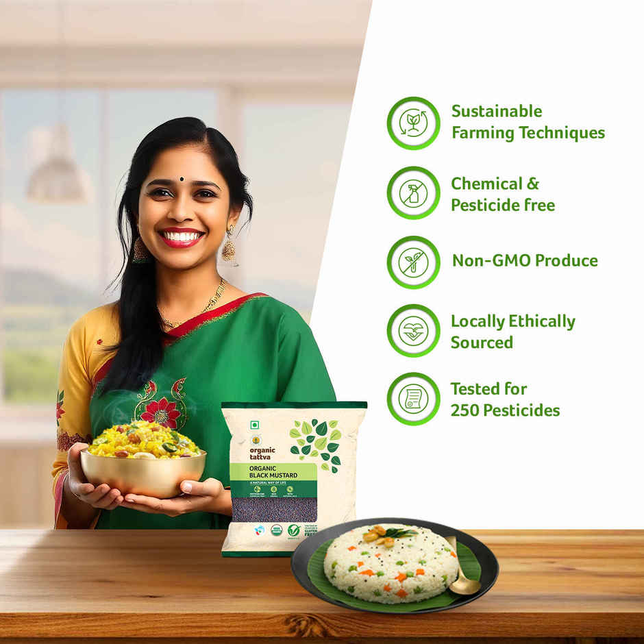 Organic Tattva Black Mustard