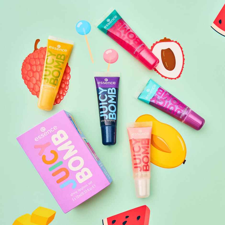 essence Juicy Bomb Shiny Lip Gloss | 102 Witty Watermelon