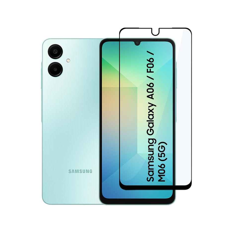 Artistque Tempered Glass for Samsung Galaxy F06 | A06 | M06 Screen Protector Guard