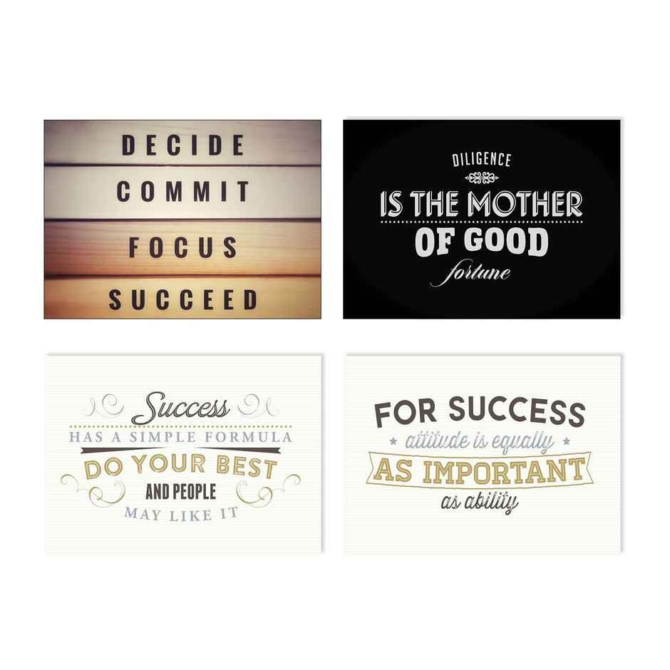 Paper Plane Design Wall Posters For Office Decor | Set of 10 | Size | 12 Inch x 18 Inch | D37