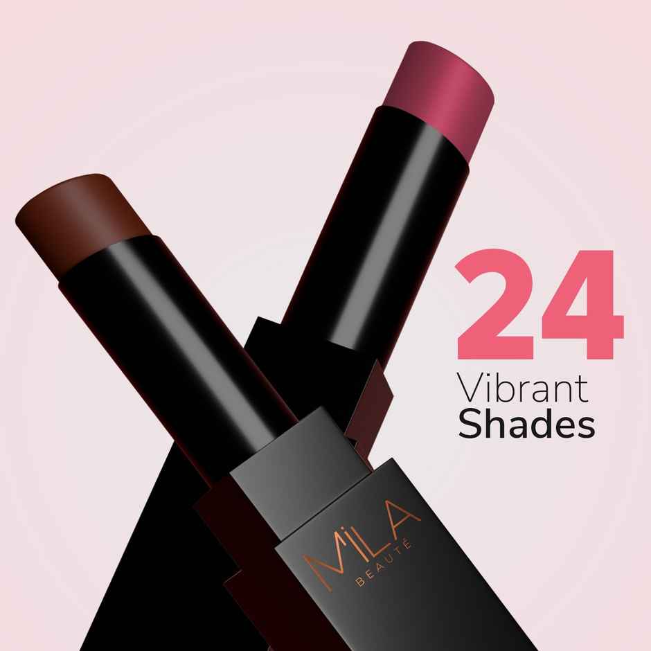Mila Beaute Pro Mattes Lipstick Luxurious Creamy Matte Texture | 05 Helen