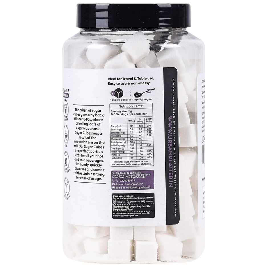 Urban Platter European Style White Sugar Cubes