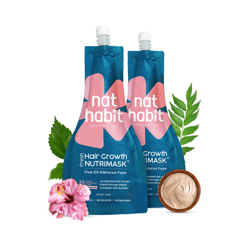 Nat Habit Hibiscus Hair Mask