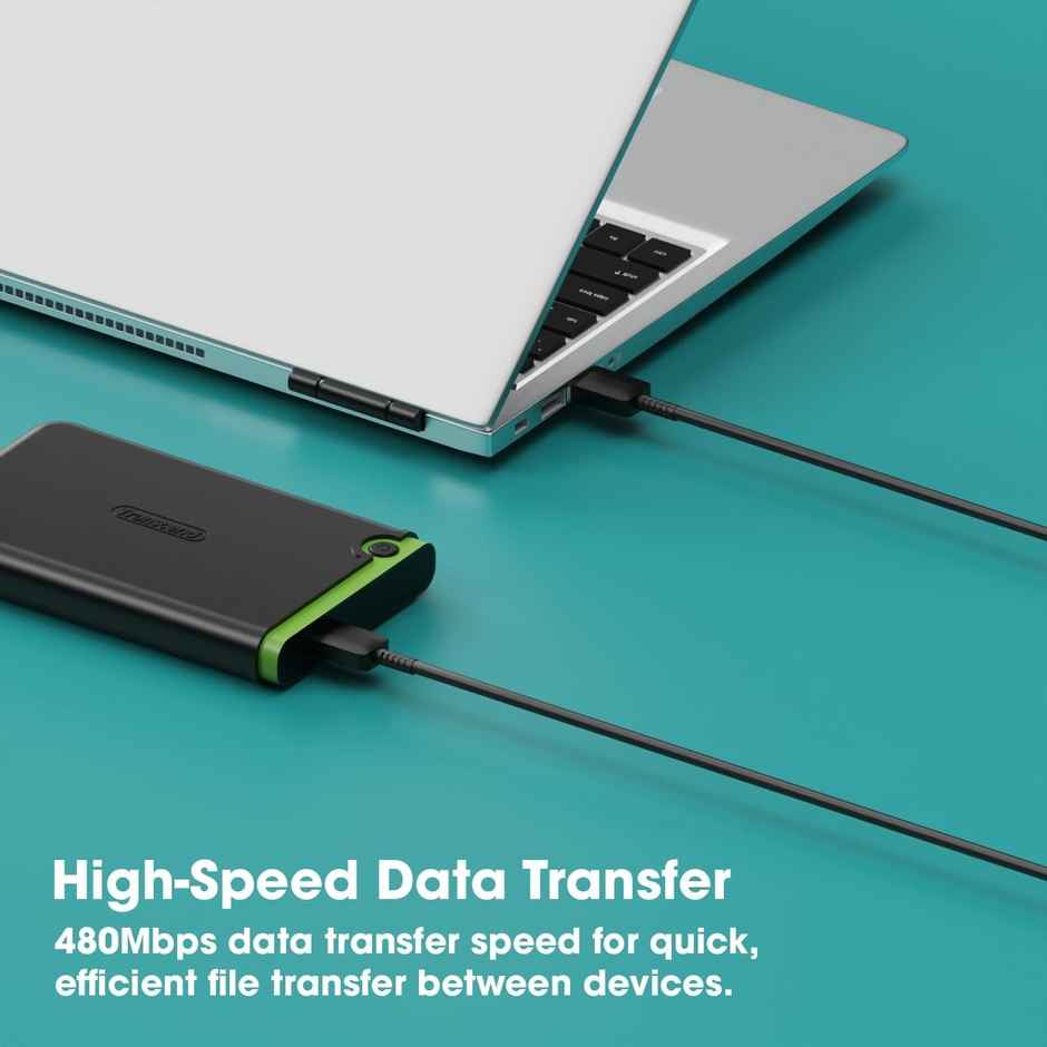 Sounce Samsung Type C to Type C Mobile Charging Cable | SuperFast Power Transfer, Black