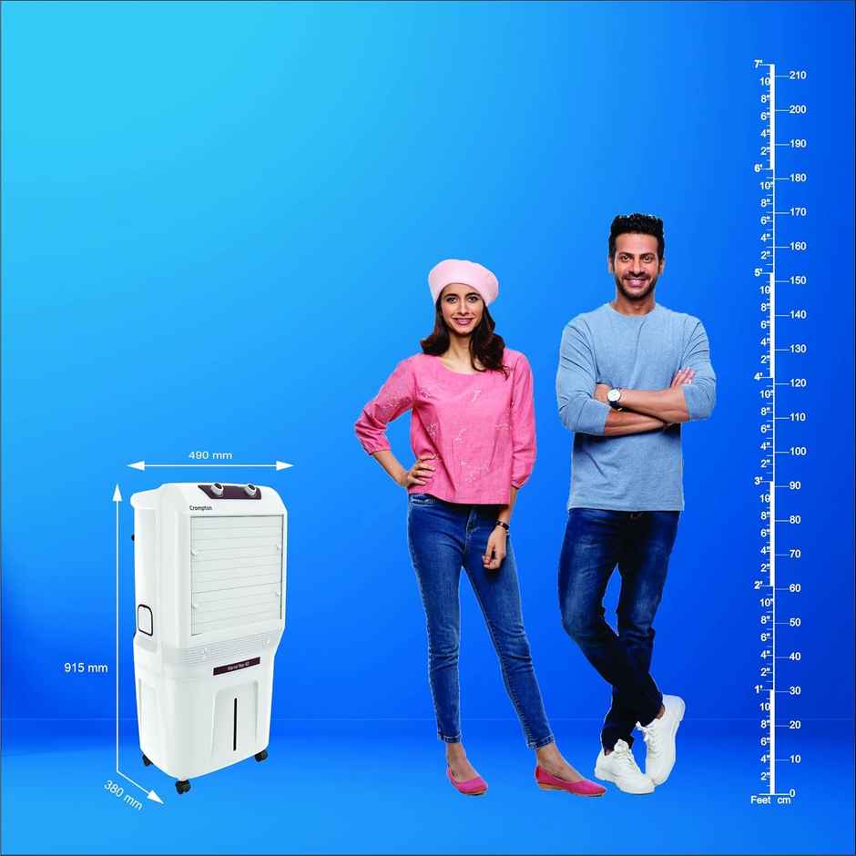 Crompton Marvel Neo 40 Litre Personal Air Cooler for home | 4-way Air Deflection