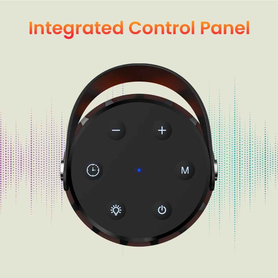 Portronics Dash 6 15W Portable Bluetooth Speaker with In-Built White Noise, In-Built Mic,Type C