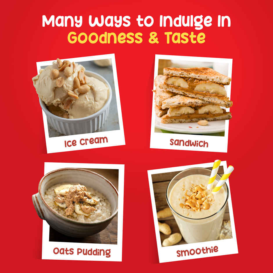 Saffola Peanut Butter with Jaggery, Creamy