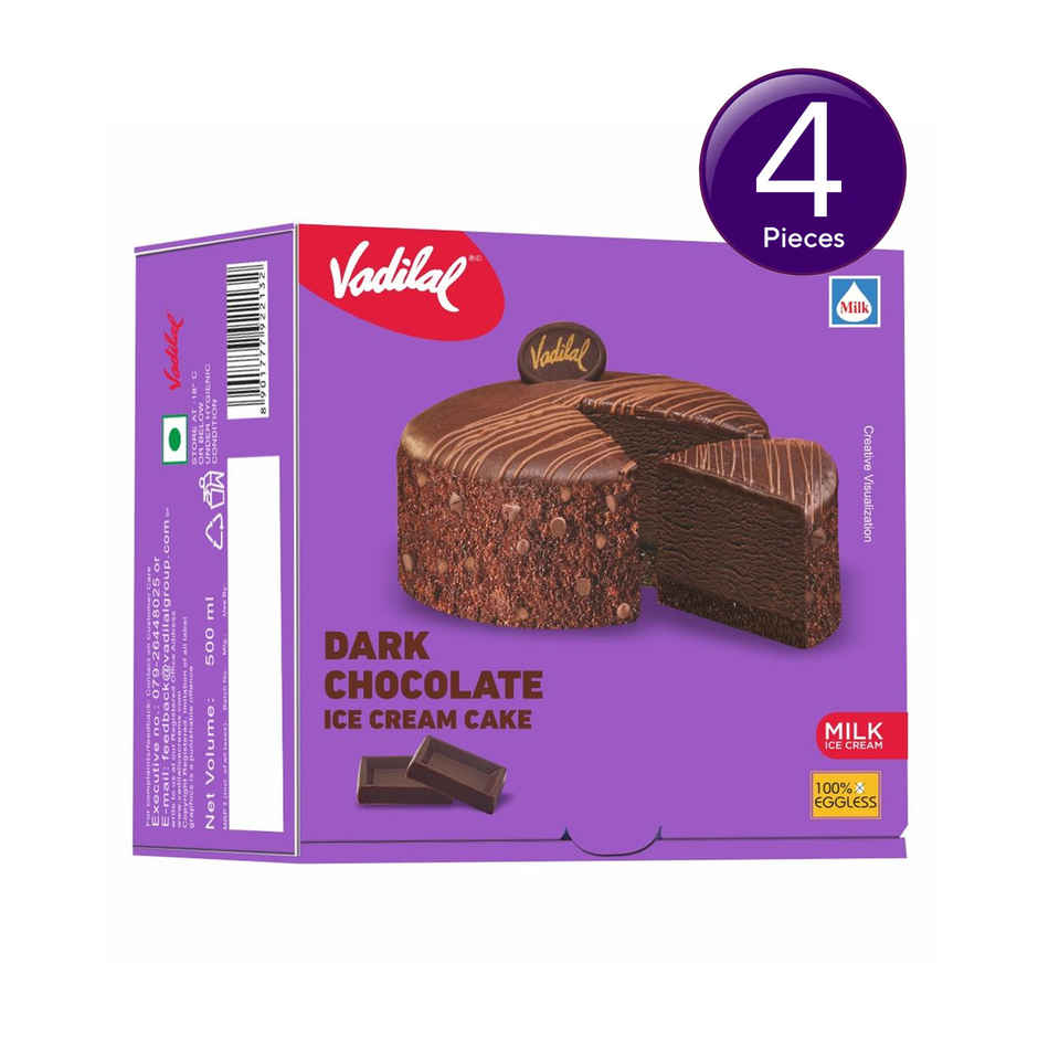 Vadilal Dark Chocolate Icecream Cake Combo  