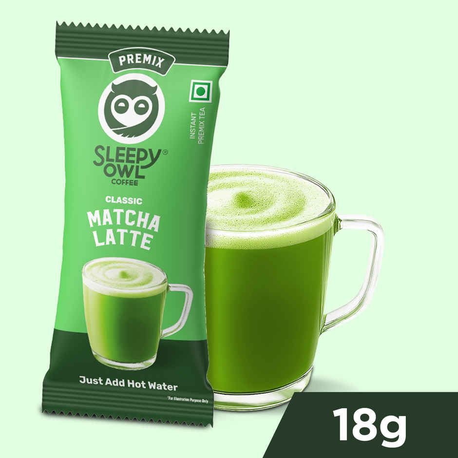 Sleepy Owl Classic Matcha Premix Sachet | Authentic Japanese Matcha