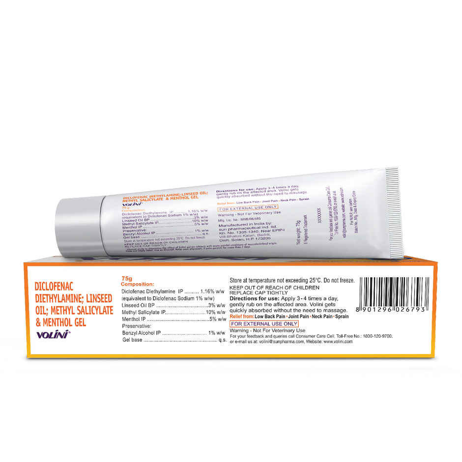 Volini Pain Relief Gel