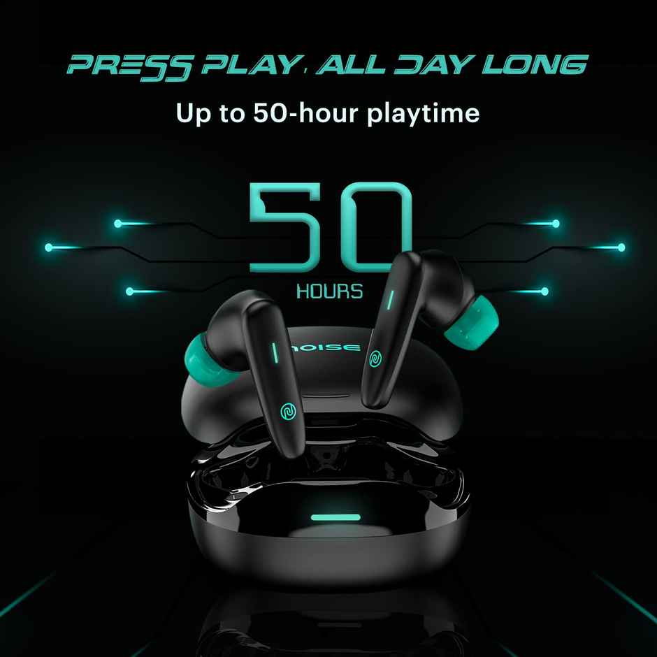 Noise Buds Vs402 Bluetooth Headset (Neon Black)