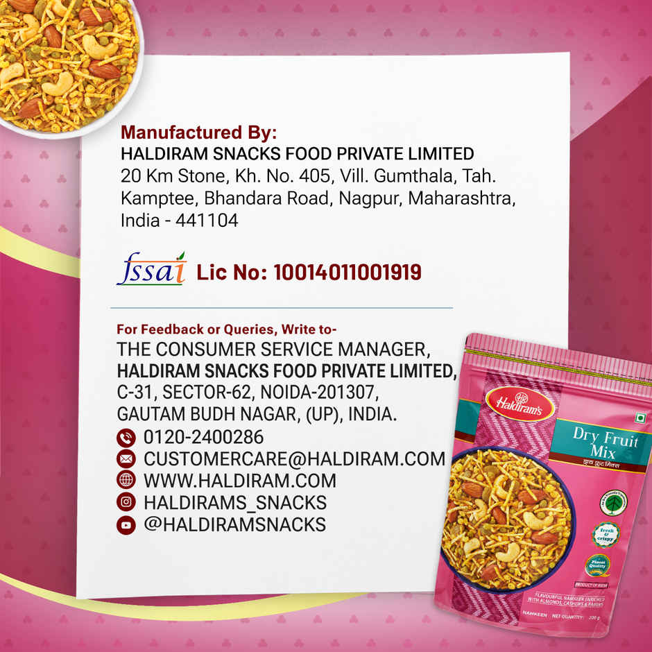 Haldiram's Dry Fruit Mix