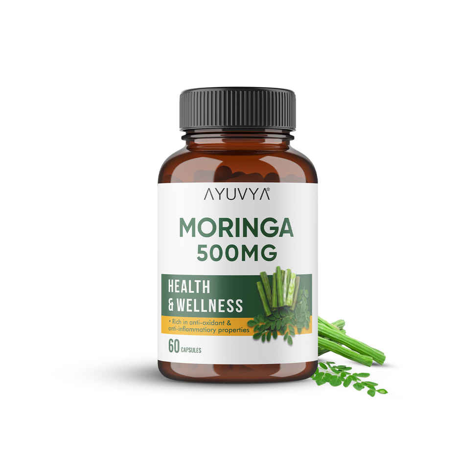 Ayuvya Moringa Capsules for Health & Wellness