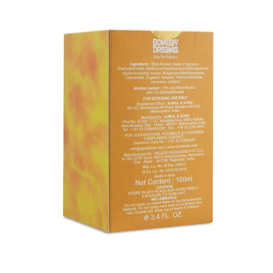 Ajmal Bombay Dreams Edp Long Lasting Scent Spray Floral Perfume Gift For Women