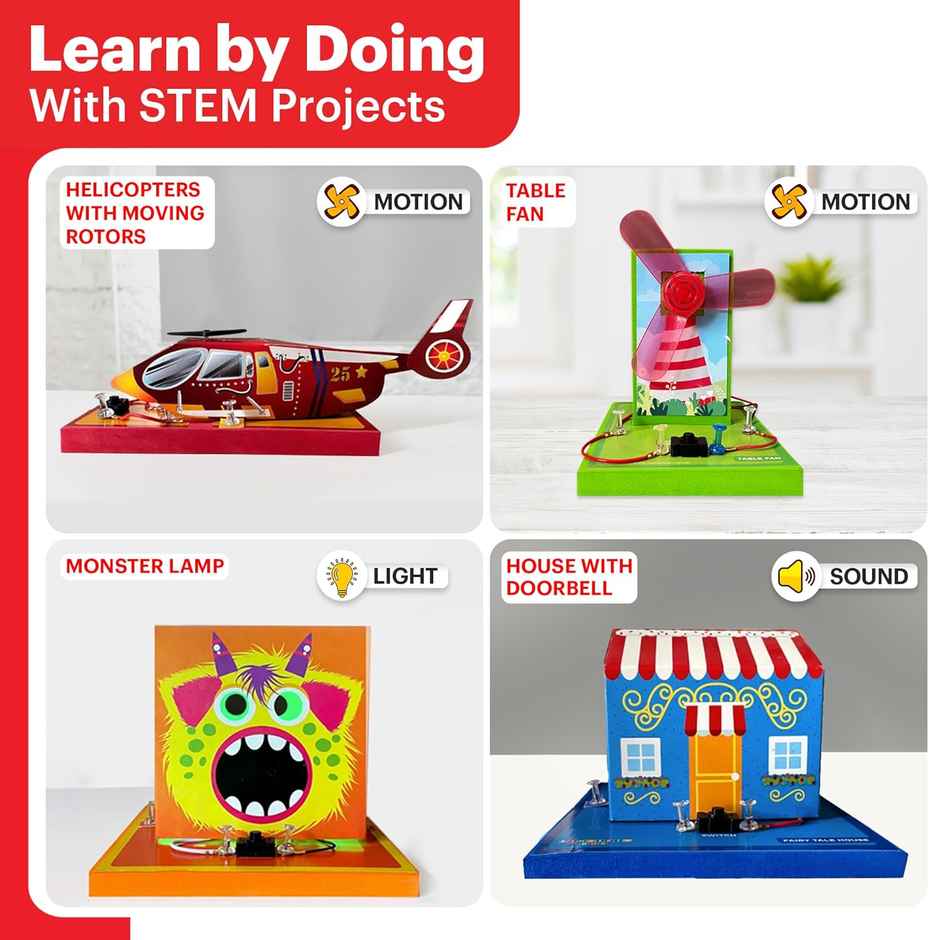 Einstein Box Ultimate Electricity Kit | Science Project Kit | Toys For Kids Ages 7-14 Years