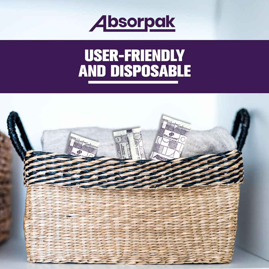 Absorpak Silica Gel Desiccant Kitchen Cabinets | Leather Bags & Electronics Storage