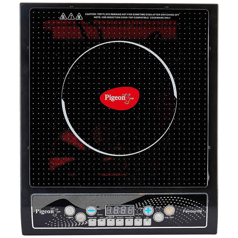 Pigeon Favourite  1800 W Induction Cooktop with LED Display - Black