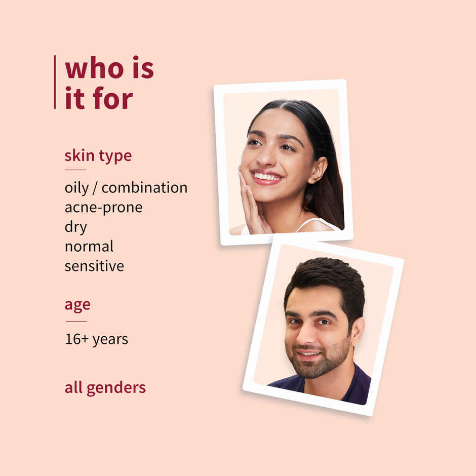 Plum Saffron & Papaya Glow Bright Face Wash 100% Vegan