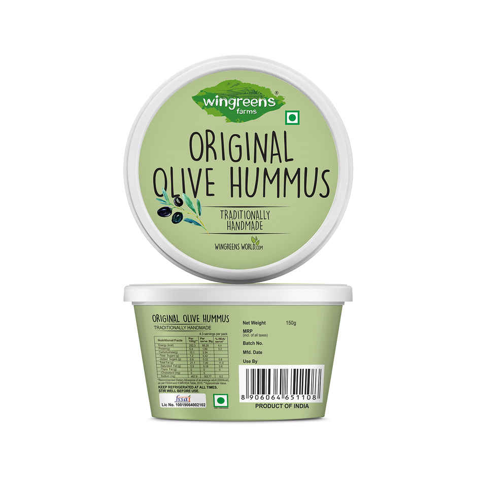 Wingreens Farms Original Olive Hummus