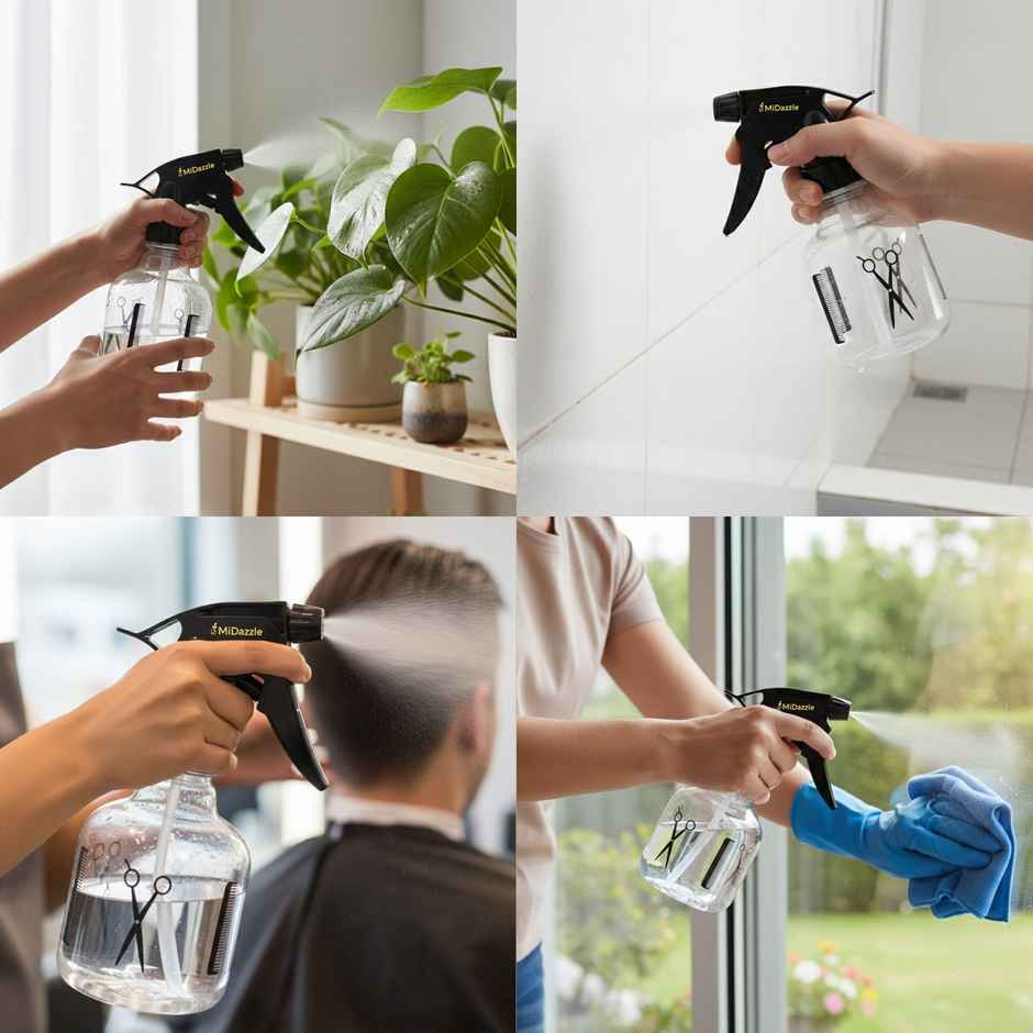 Midazzle Hair Spray Bottle Bottle for Salon & Home, Watering Plants | MIHA6314