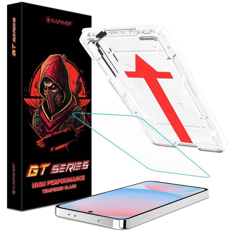 Kapaver Samsung Galaxy S24 Fe Tempered Glass Screen Protector | Glass Hd 1 Pack|1 Easydo Applicator