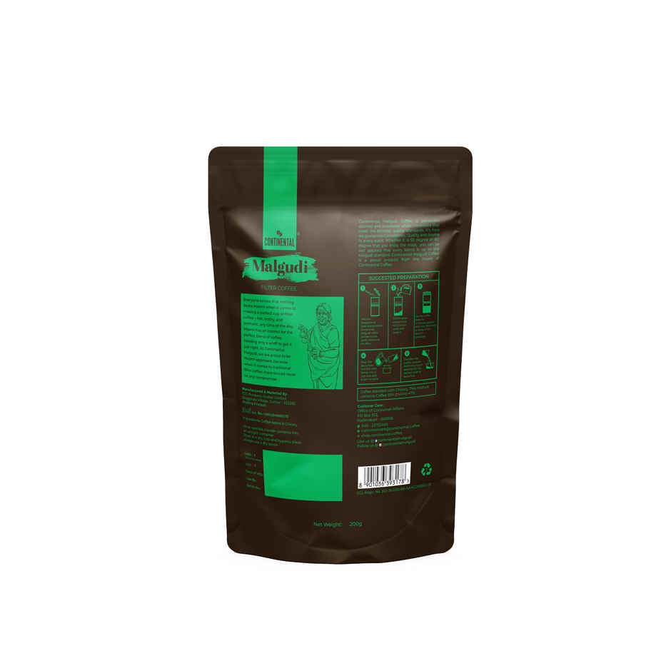 Continental Malgudi Filter Coffee - Pouch