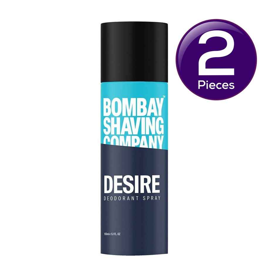 Bombay Shaving Company Desire Deodorant Spray Combo