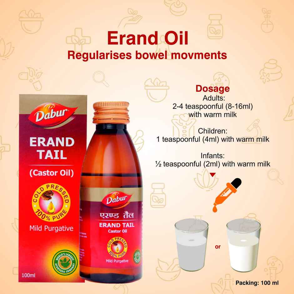 Dabur Erand Tail 100mL