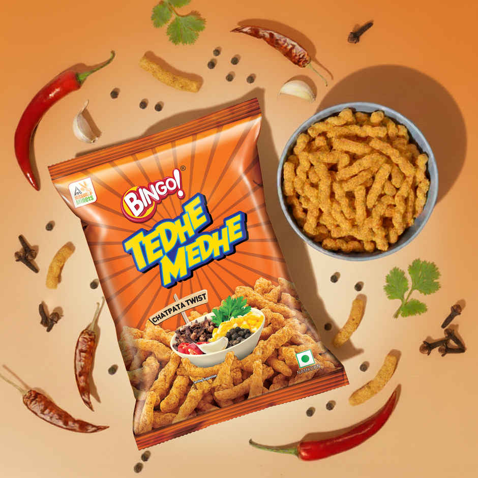 Bingo! Tedhe Medhe Chatpata Twist | Tangy & Crunchy